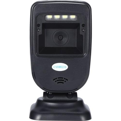 Cheapest 2D barcode scanner 1D 2D Automatic BarCode Scanning Platform USB Barcode Scanner Desktop EVAWGIB