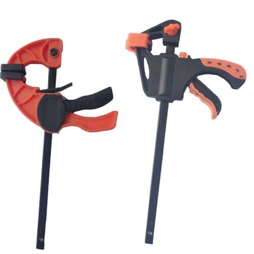 1pcs New type F Clamp Woodworking Fixed Clip Quick Grip F Style Bar for Woodworking Tools Clamps