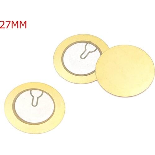 100Pcs/lot 27MM Thickened copper triode self-excited piezoelectric ceramic 20MM alarm buzzer,Piezo Ceramic buzzers