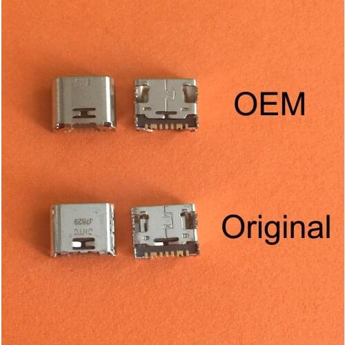 500/1000PCS Micro 7pin USB Connector For Samsung Galaxy I9082 I879 I8552 I869 Tab 3 Lite SM-T110 G360 T560 T561