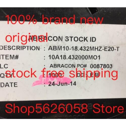ABM10-18.432MHZ-E20-T SMD 100% new original STOCK 10PCS-100PCS/LOT