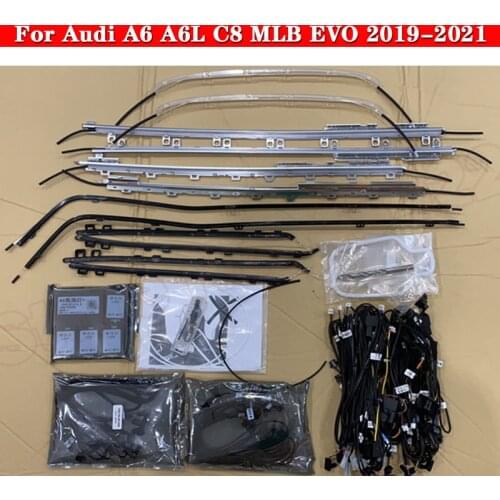 For Audi A6 A6L C8 MLB EVO 2019-2021 MMI Control Decorative ambient light Interior atmosphere light door light 30 Colors