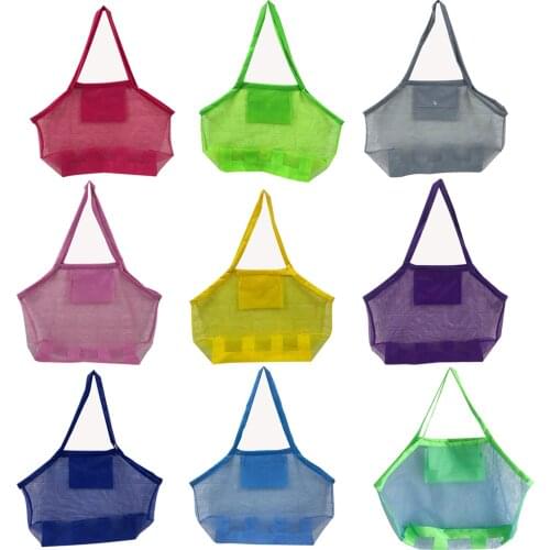 Extra Large Mesh Beach Bag Childrens' Toy Storage Swimming Equipment Storage Bag Laundry Tote,Stay Away from Sand and Water
