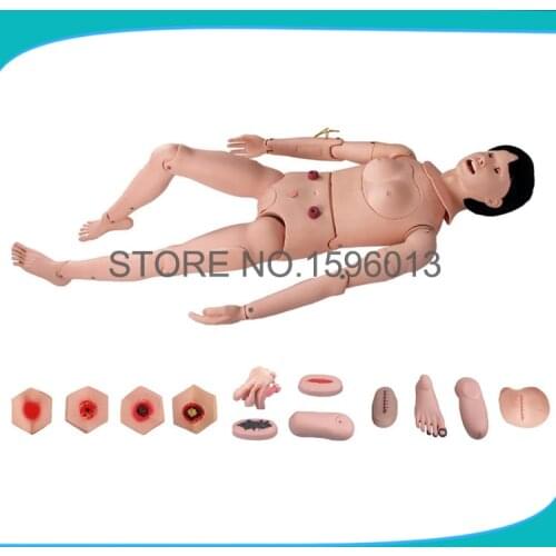 Basic Combination Nursing Manikin, Female Dummy, Medical mannequin