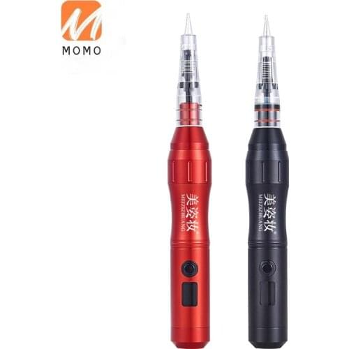 Makeup Embroidery Machine Hemp-Free Instrument Rechargeable Eyebrow Tattooing Machine Grain Lip Full Throw All-in-One Machine