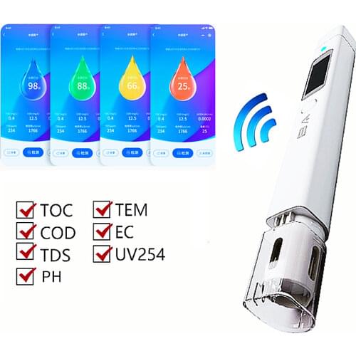 WQM01H Drinking Water Quality Tester Monitor Household Bacteria Detector TOC / COD / TDS Multiple Indicators Multi-function