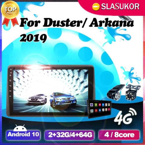 4+64G Android 10.0 Multimedia Player For Renault Duster/ Arkana 2019 Navigation 4G Car Auto Radio GPS Keine No 2din 2 din DVD