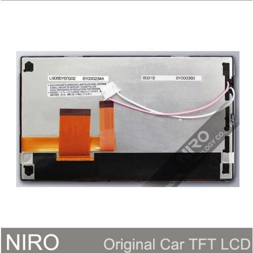 Niro DHL Shipping Brand New Original Car Navigation LCD Display Screen LQ065Y5DG02 LCD Panel For Car Radio Part