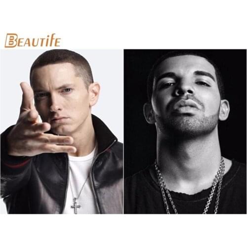 New Arrival eminem Poster Cloth Silk Poster Home Decoration Wall Art Fabric Poster Print 30x45cm, 40X60cm.50X75cm,60X90cm