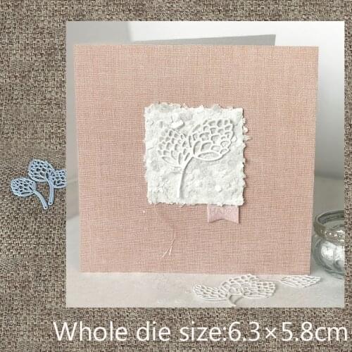 New Design Craft Metal Cutting Die cut dies 2pcs Pine cone leaves decoration scrapbook Album Paper Card Craft Embossing die cuts