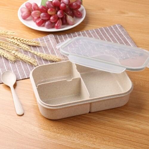 Separate Storage Lunch Box Keep Fresh Leakproof Food Container Healthy Material Bento Box Portable High Capacity Kids Lunch Box