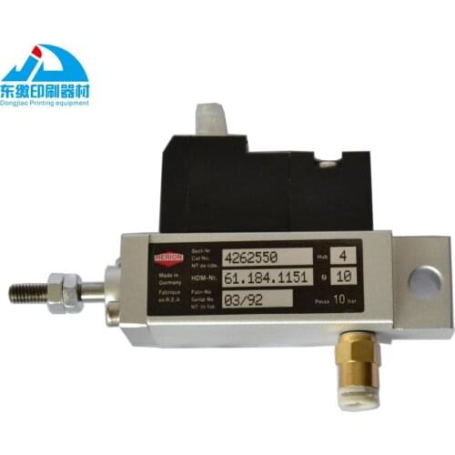 Heidelberg SM102/CD102 Printing Machinery Cylinder/Valve Unit 61.184.1151