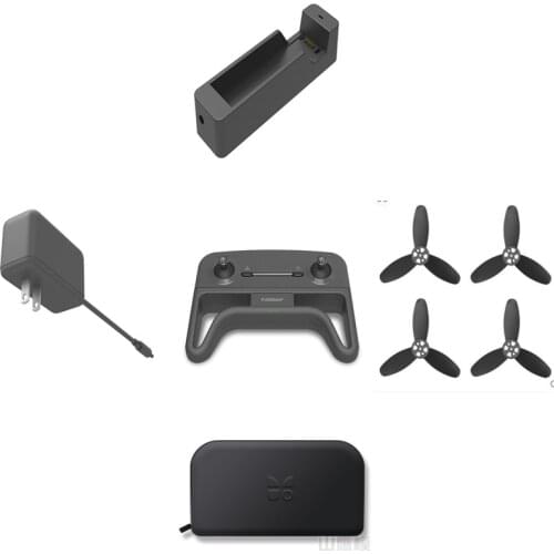 FUNSNAP iDol-1 RC Drone Parts Remote Controller Wind Blade Charger Card Set Receiving Package