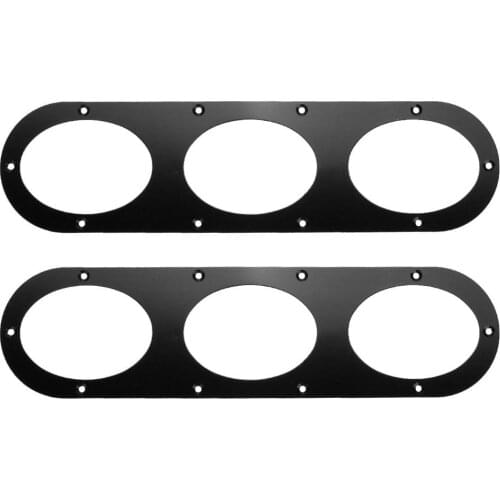 Car Repair Rear Bumper Race 2pcs Universal Car Rear Bumper Race Air Diversion Diffuser Panels Repairment Accessories