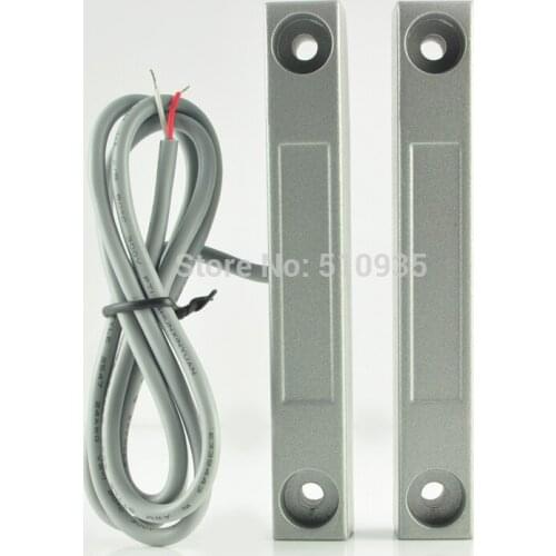 NC Normally Close Home Alarm System Surface Mounted Wired Metal Iron Gate Magnetic Contact Switch Alarm MC-58