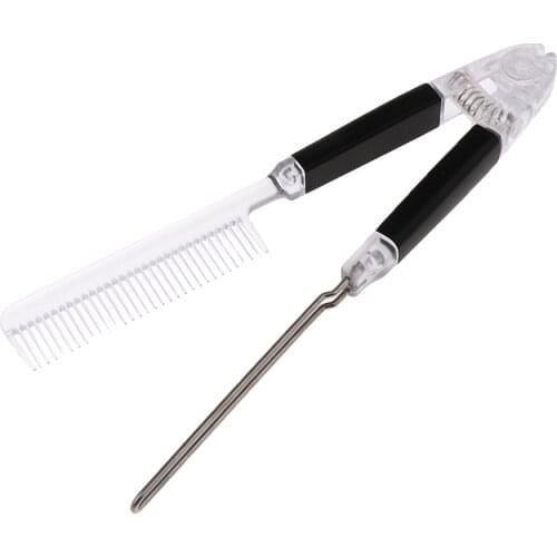 Folding Comb - Anti-Static Styling Comb for Men - Perfect Beard and Hair Grooming,Detangling