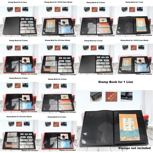 Mingtai Standard Stamp Album for 1/2/3/4/5/ Lines Stamps not Included