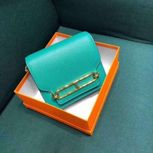 Alligator real leather flap bag Medium size shoulder bags cow leather crossbody bags