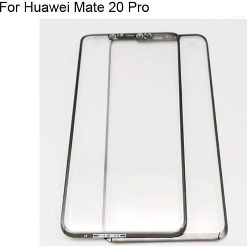 High quality For Huawei Mate 20 Pro Front Outer Glass Lens Touch Screen Outer Glass without Flex cable For Huawei Mate 20Pro