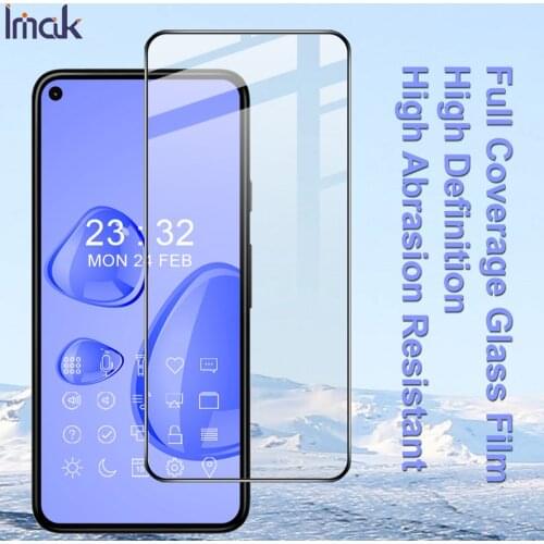 Imak Tempered Glass For Google Pixel 5a Screen Guard Protective oleophobic Full glue