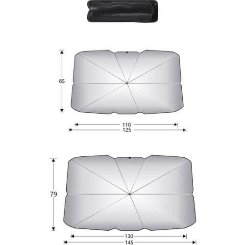 Car Sun Shade Protector Parasol Auto Front Window Sunshade Sun Protection Heat Insulation Windshield Cover Accessories