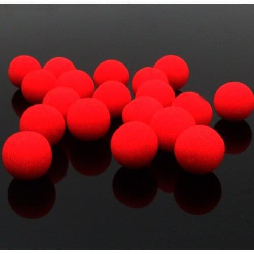 10PCS 4.5cm Finger Magic Props Sponge Ball Classical Illusion Comedy close-up stage card magic trick / wholesale / free shipping