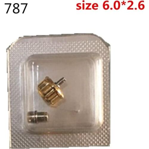 Watch accessories 787 series mens watch thick tube thin tube gold and silver head crown lock