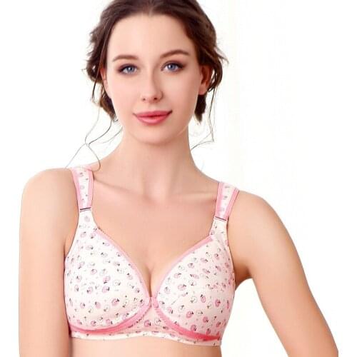 Maternity Nursing Bra Womens Front Hasp Wirefree Pregnant Breastfeeding Pregnancy Bra FY-6FE2V
