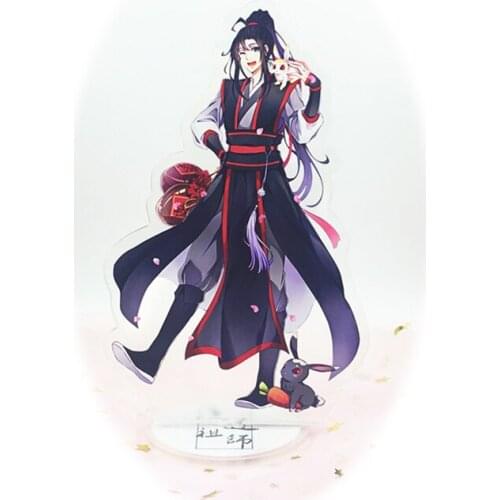 Animer Mo Dao Zu Shi Acrylic Big Figure Action Wei Ying Stand Model Toys Two-sided Doll Kawaii Accessories For Boys Girls Gifts