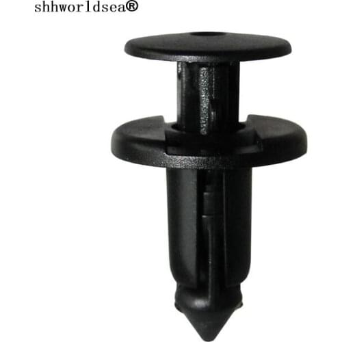 Shhworldsea 100PCS auto plastic clips and car fasteners push type retainer for Toyota 75867-30120