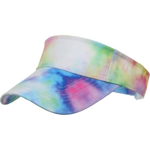 Fashion Women Men Gradient Beach Adjustable Baseball Cap Hip Hop Hat Sun Hat