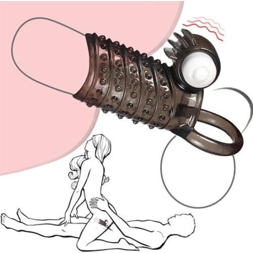 Male G Spot Dildo Penis Cock Ring Vibrator Masturbator Sex For Women Men Stimulate Vagina Clitoris Chastity Vibration Adult Toys