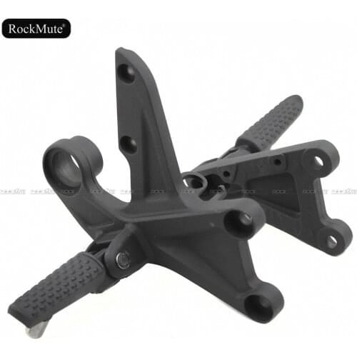 Rider Front Left Right Footrest Foot Pegs Pedal Mount Bracket For Honda CBR1000RR (Non-ABS) 2008-2015 2009 10 11 12 13 2014