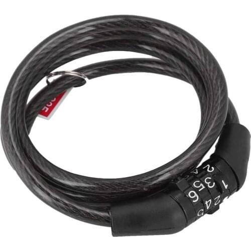 Anti-theft Bike Mountain Bicycle Chain Lock Cable Steel Lock Safety Fixed Password