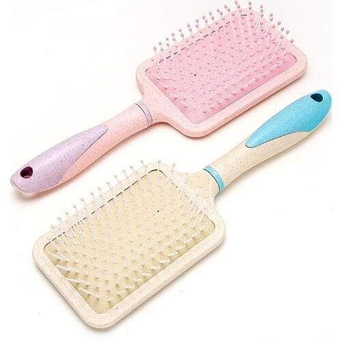 Airbag Wheat Straw Hair Detangler Comb.INS-style Massage Hairbrush,Haircare the Scalp,Reduce Hair Loss Maintain Hair Modelling