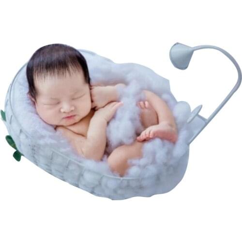 Baby Photography Props Sofa Newborn Posing Cushion Full Moon Bath Photo Shooting Cute Photography Accessories