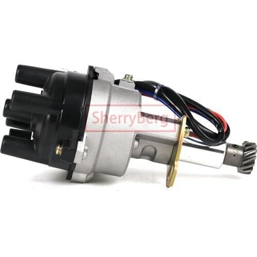 SherryBerg 4-cyl Electronic Complete Distributor Fit For Nissan Pulsar / Cherry N10 Datsun Sunny 120A B210 B310 Truck 140Y 100