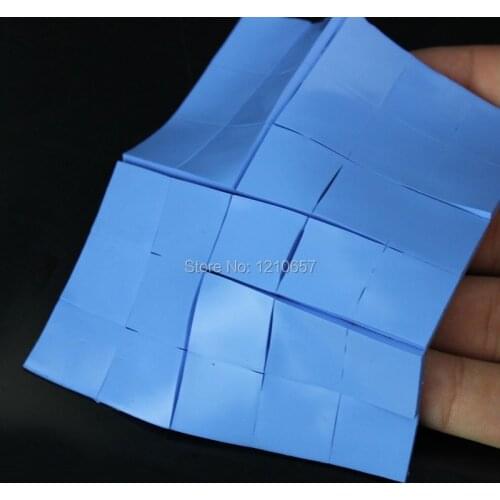30Pieces LOT 15mm x 15mm x 1.5mm Computer GPU CPU VGA Small IC Heatsink Thermal Conductive Silicone Pads Pad