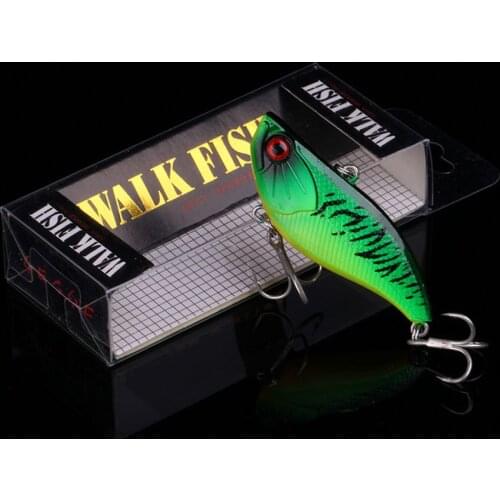 WALK FISH 1PCS 5.5cm 16.2g VIB Sinking Vibration Fishing Lure Hard Plastic Artificial VIB Winter Ice Jigging Pike Bait Tackle