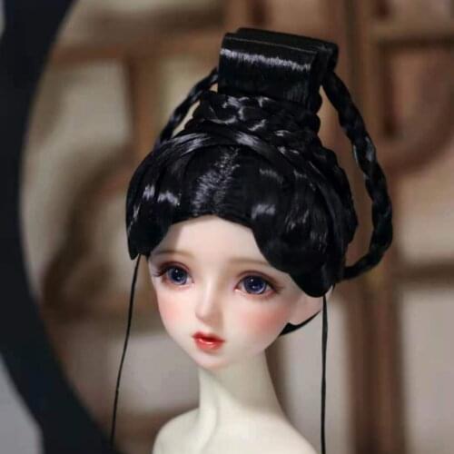 1/3 Scale BJD SD Doll Wig Accessories Ancient Costume Long Hair Vintage Fairy Wigs for BJD/SD SD13 Girl Strong Uncle Doll C1223