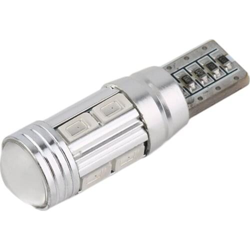 1X T10 501 W5W Car Sidelight Bulb Error Free Canbus 10SMD LED Xenon Green