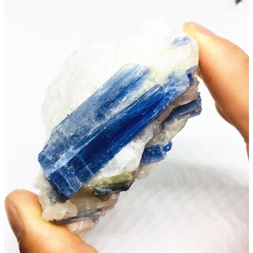 5-6cm natural quartz crystal sapphire mineral specimens reiki healing gem collection