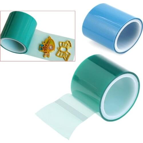 5m UV Resin Paper Tape DIY Epoxy Resin Crafts Tools Metal Frame Anti-leak Glue Adhesive Transparent Bottom Jewelry Making Tools
