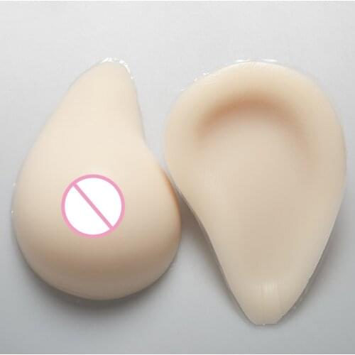 800g/pair Fake Breast Silicone False Chest Forms Lifelike Boob tit Female Mammectomy Rehabilitation Chest Beauty Use C cup