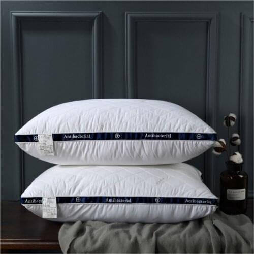Cotton Quilted Pillow (Standard/Queen 18 x 26 Inches,) Set of 1 Premium Quality Bed Pillows Side Back Sleepers70