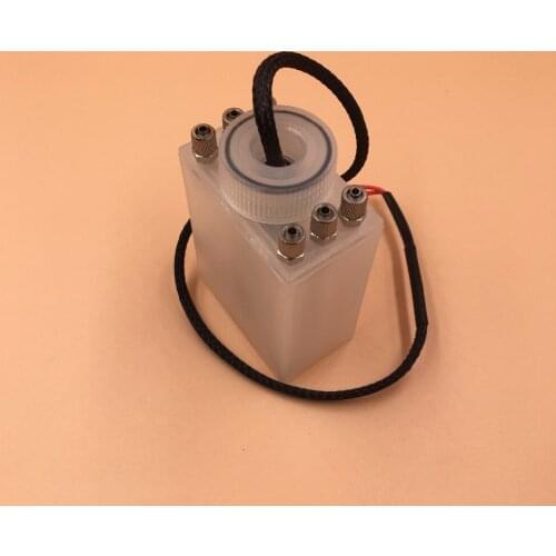 Konica sub ink tank cartridge for Allwin JHF Vista Leopard Human Inwear solvent printers 6 holes with level sensor