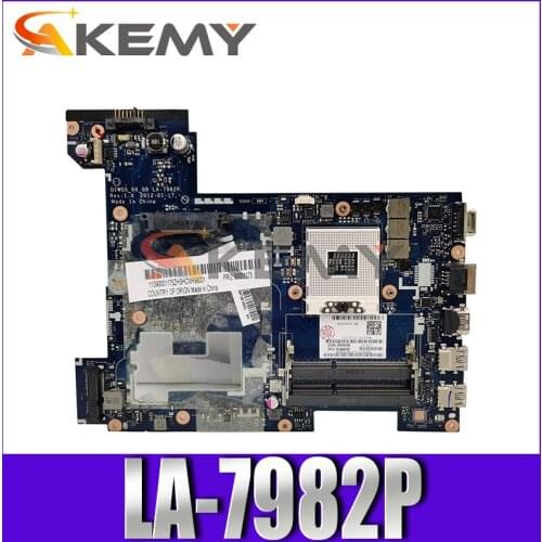 Laptop motherboard For LENOVO Ideapad G580 Mainboard 11S90000119 LA-7982P DDR3