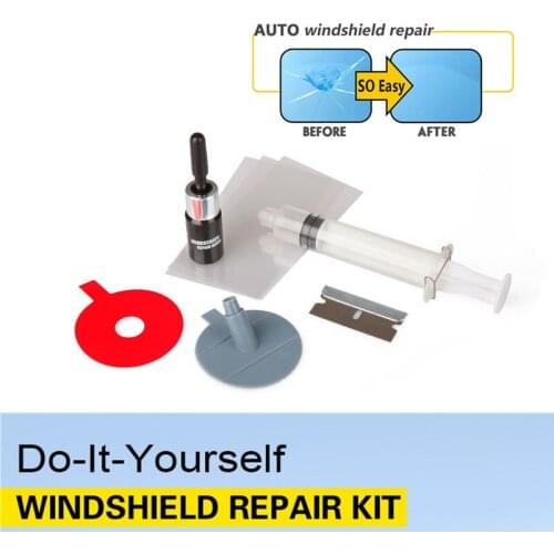 DIY Windshield Repair Resin Kits Car Window Repair Tool Glass Scratch Windscreen Crack repair kit Eco-friendly materials
