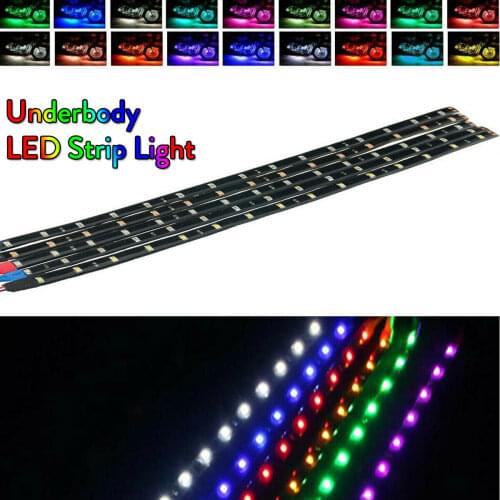 Night Light Tube 30CM Motorcycle Underglow Light LED Strip Fairy Tube Lamp Cool