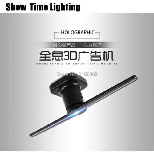 New Arrival 3D Holographic Projector Portable Hologram Player LED Holographic Dispaly Logo Unique Hologram Projector Black/White